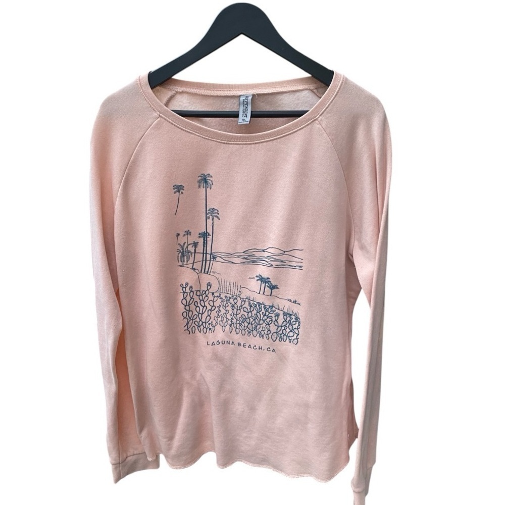 Laguna Beach Unisex Raglan Sponge Fleece Sweatshirt I Size: XL